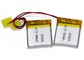 602528 360mAh 3.7 V Lipo Battery , Lithium Polymer Batteries for GPS , Bluetooth supplier